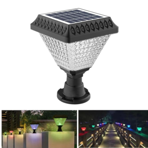 Solar pillar lamp