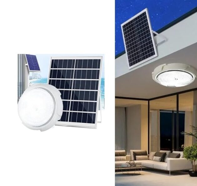 Solar ceiling lamp