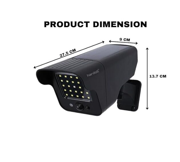 Solar dummy camera lamp