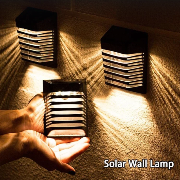 Solar wall lamp